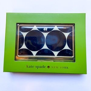 Kate Spade Down to Business Card Holder Initial A